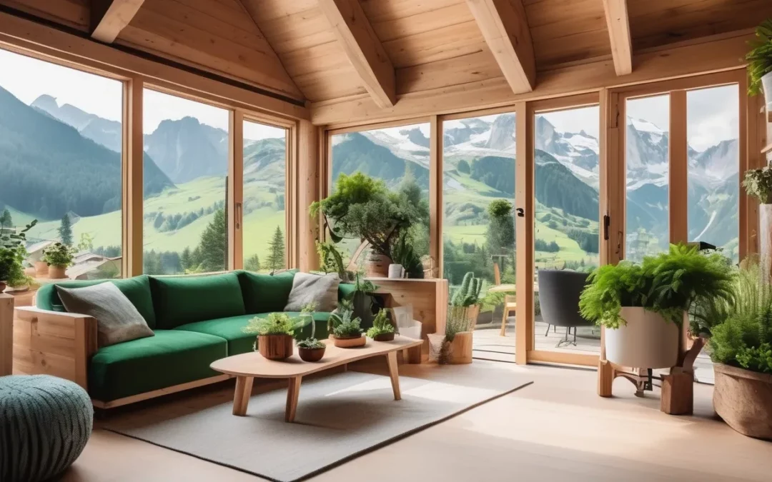 La chaleur et la convivialité d’une maison en bois autonome : Un cocon naturel