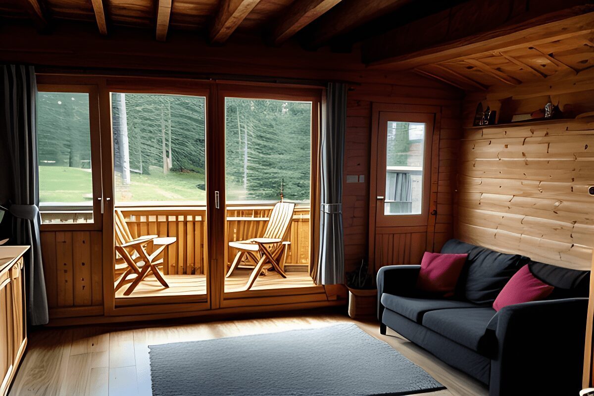 qualité de vie dans un chalet en bois